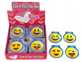 Notesiki uśmiechy emotikon 8cm 6szt.